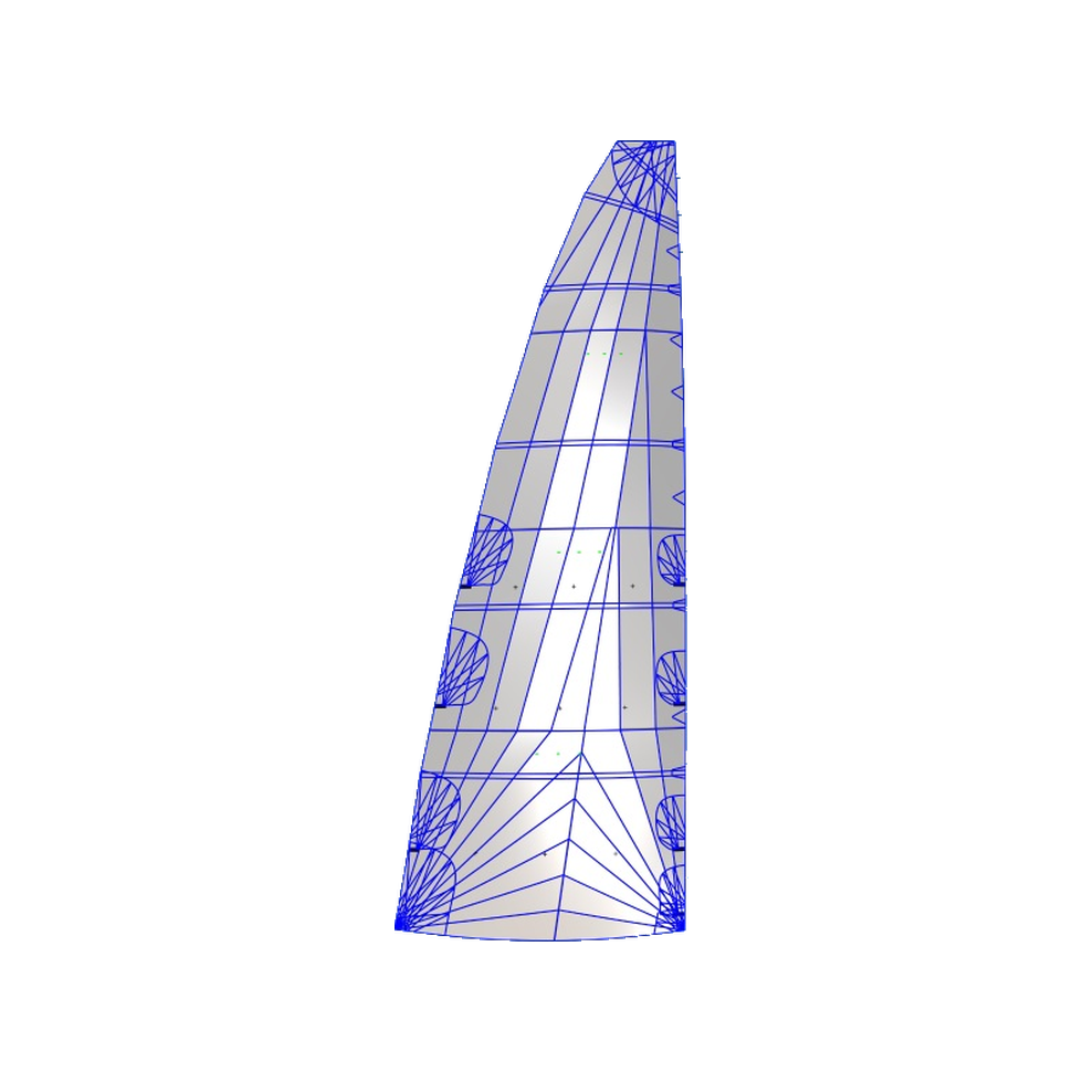 Radial cut main