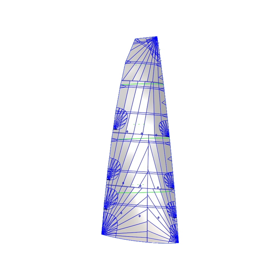 Sport catamaran radial main