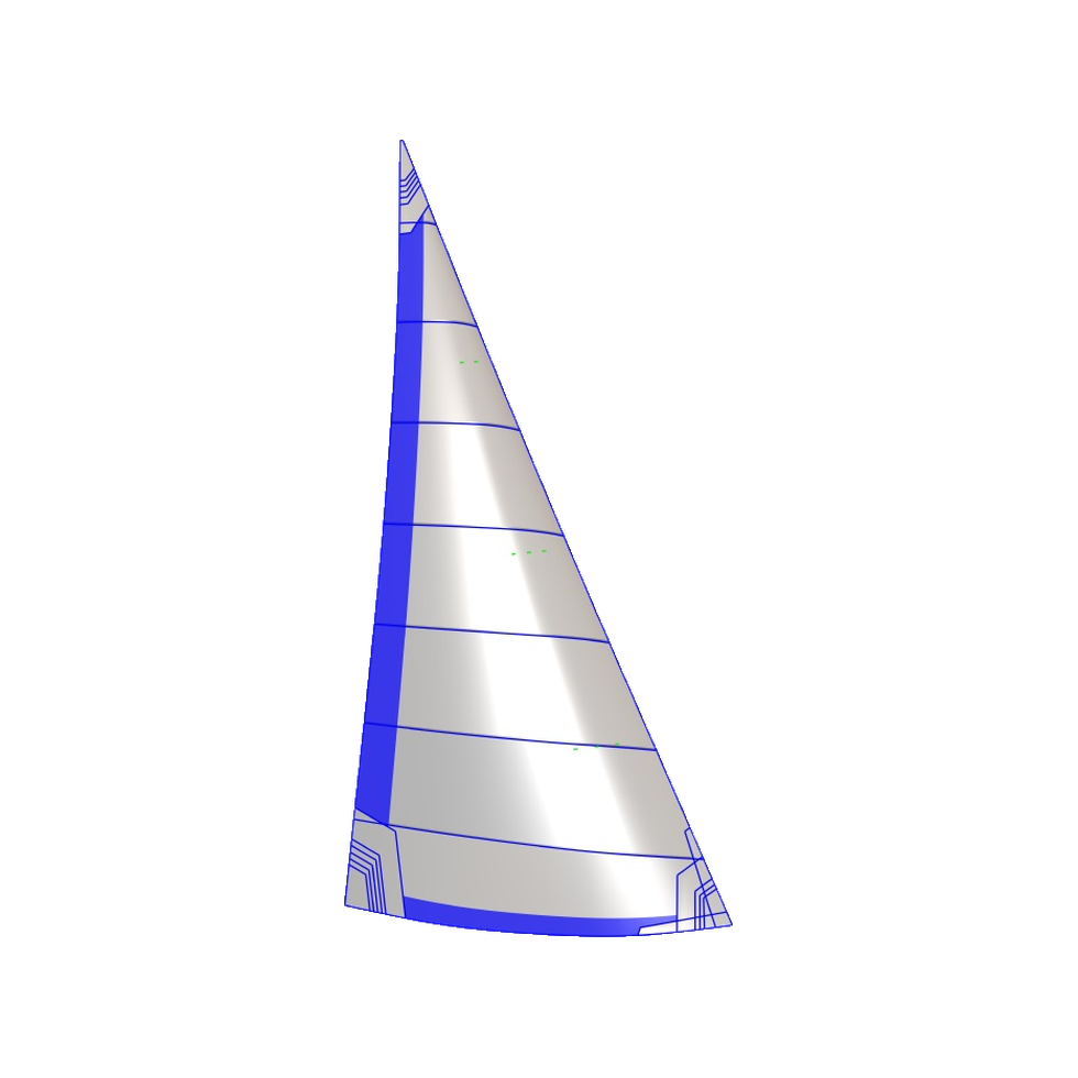 Furling genoa